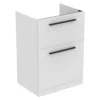 Ideal Standard I.life A Standard Matt White Freestanding Bathroom Vanity Unit (H)85.3cm (W)60cm -Crystal Bathware ideal standard i life a standard matt white freestanding bathroom vanity unit h 85 3cm w 60cm8014140502456 01c bq