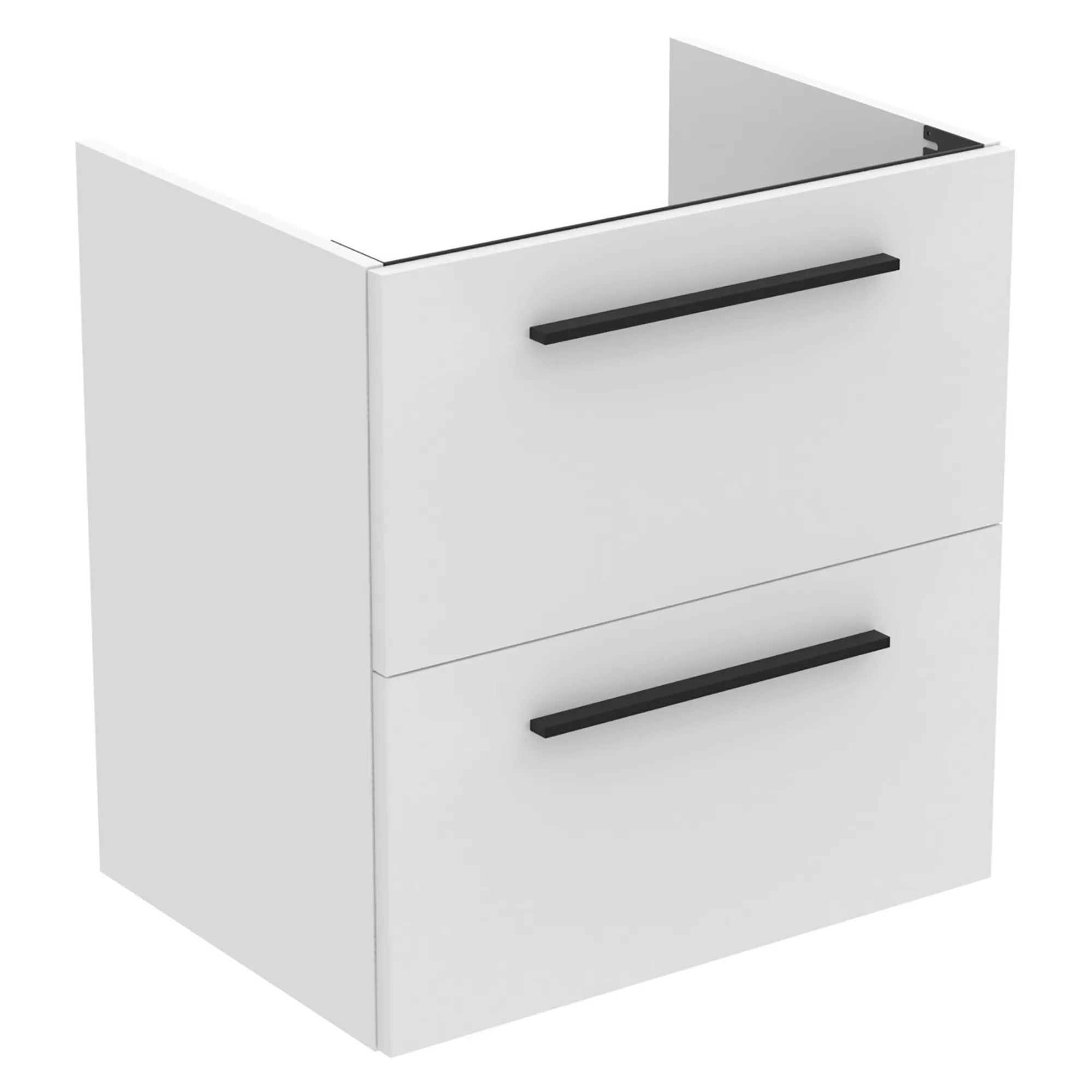 Ideal Standard I.life A Standard Matt White Wall-mounted Bathroom Vanity Unit (H)63cm (W)60cm 3 Ideal Standard I.life A Standard Matt White Wall-mounted Bathroom Vanity Unit (H)63cm (W)60cm