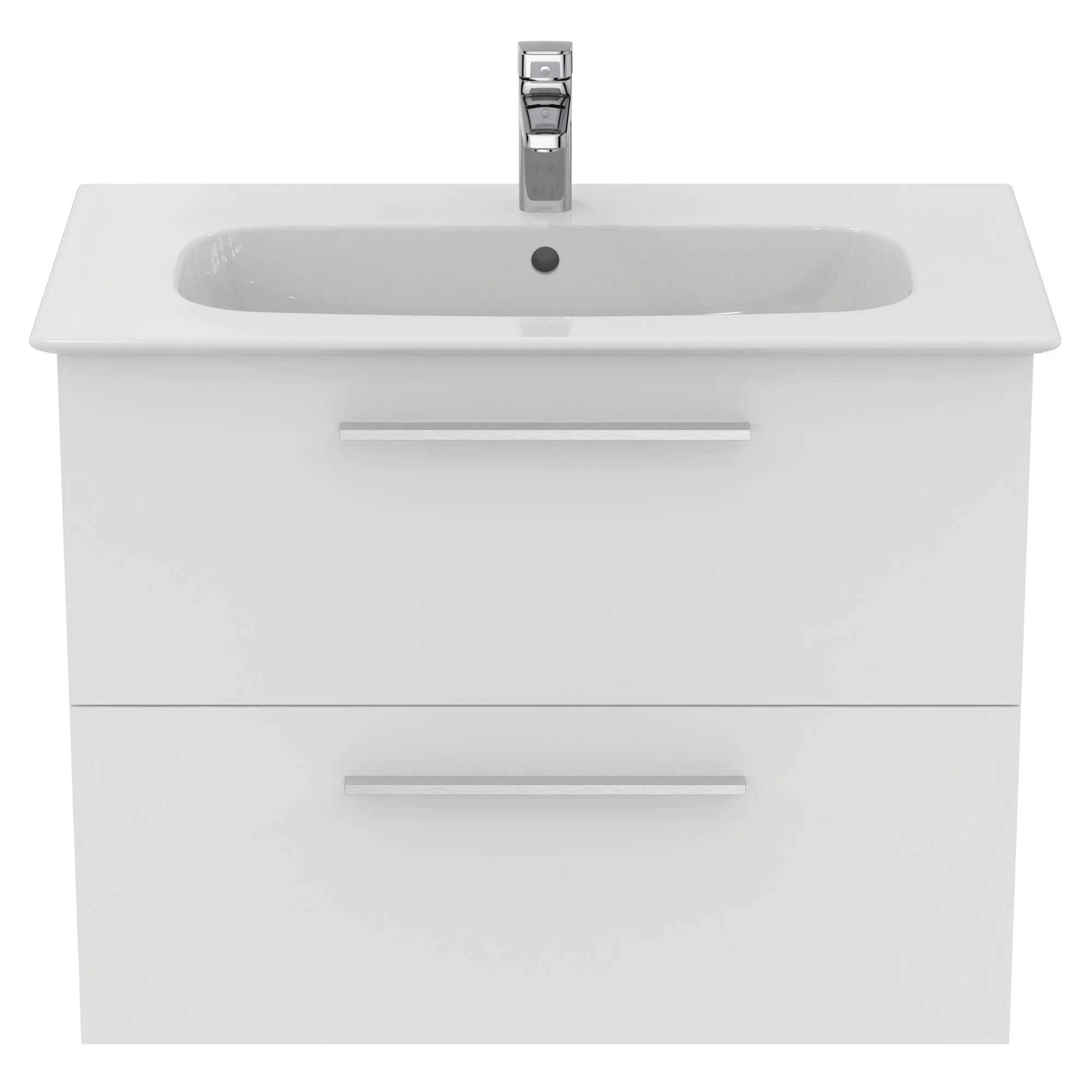 Ideal Standard I.life A Standard Matt White Wall-mounted Bathroom Vanity Unit (H)63cm (W)80cm 6 Ideal Standard I.life A Standard Matt White Wall-mounted Bathroom Vanity Unit (H)63cm (W)80cm - Image 4