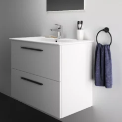 Ideal Standard I.life A Standard Matt White Wall-mounted Bathroom Vanity Unit (H)63cm (W)80cm 15 Ideal Standard I.life A Standard Matt White Wall-mounted Bathroom Vanity Unit (H)63cm (W)80cm -Crystal Bathware ideal standard i life a standard matt white wall mounted bathroom vanity unit h 63cm w 80cm8014140501978 07i bq