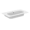 Ideal Standard I.life A White Rectangular Vanity Basin (W)84cm 1 Ideal Standard I.life A White Rectangular Vanity Basin (W)84cm -Crystal Bathware ideal standard i life a white rectangular vanity basin w 84cm8014140491361 01c bq