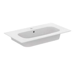 Ideal Standard I.life A White Rectangular Vanity Basin (W)84cm