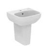 Ideal Standard I.life A White Rectangular Wall-mounted Cloakroom Basin (W)40cm -Crystal Bathware ideal standard i life a white rectangular wall mounted cloakroom basin w 40cm5059340842226 01c bq