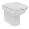 Ideal Standard I.life A White Standard Back To Wall Square Toilet Set With Soft Close Seat -Crystal Bathware ideal standard i life a white standard back to wall square toilet set with soft close seat5059340842165 01c BQ