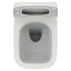 Ideal Standard I.life A White Standard Back To Wall Square Toilet Set With Soft Close Seat -Crystal Bathware ideal standard i life a white standard back to wall square toilet set with soft close seat5059340842165 03c BQ