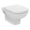 Ideal Standard I.life A White Wall Hung Toilet Pan With Soft Close Seat -Crystal Bathware ideal standard i life a white wall hung toilet pan with soft close seat5059340842233 01c BQ