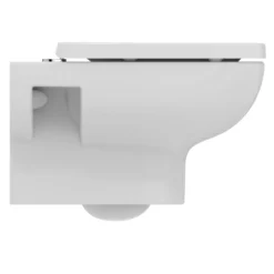 Ideal Standard I.life A White Wall Hung Toilet Pan With Soft Close Seat -Crystal Bathware ideal standard i life a white wall hung toilet pan with soft close seat5059340842233 03c BQ