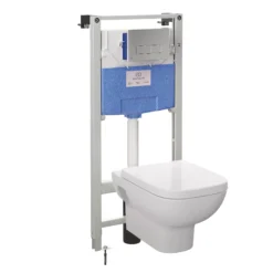 Ideal Standard I.life A White Wall Hung Toilet Pan With Soft Close Seat -Crystal Bathware ideal standard i life a white wall hung toilet pan with soft close seat5059340842233 10c BQ