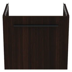 Ideal Standard I.life S Compact Coffee Brown Oak Effect Wall-mounted Bathroom Vanity Unit (H)44cm (W)50cm -Crystal Bathware ideal standard i life s compact coffee brown oak effect wall mounted bathroom vanity unit h 44cm w 50cm8014140502913 03c bq