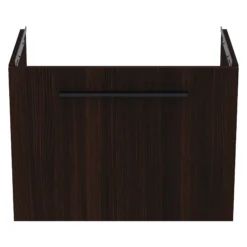 Ideal Standard I.life S Compact Coffee Brown Oak Effect Wall-mounted Bathroom Vanity Unit (H)44cm (W)60cm -Crystal Bathware ideal standard i life s compact coffee brown oak effect wall mounted bathroom vanity unit h 44cm w 60cm8014140502975 03c bq