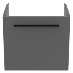 Ideal Standard I.life S Compact Gloss Quartz Grey Wall-mounted Bathroom Vanity Unit (H)44cm (W)50cm 11 Ideal Standard I.life S Compact Gloss Quartz Grey Wall-mounted Bathroom Vanity Unit (H)44cm (W)50cm -Crystal Bathware ideal standard i life s compact gloss quartz grey wall mounted bathroom vanity unit h 44cm w 50cm8014140495185 03c bq