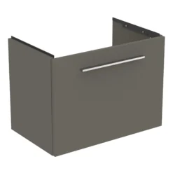 Ideal Standard I.life S Compact Gloss Quartz Grey Wall-mounted Bathroom Vanity Unit (H)44cm (W)60cm 12 Ideal Standard I.life S Compact Gloss Quartz Grey Wall-mounted Bathroom Vanity Unit (H)44cm (W)60cm -Crystal Bathware ideal standard i life s compact gloss quartz grey wall mounted bathroom vanity unit h 44cm w 60cm8014140495284 02c bq