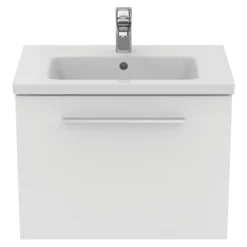 Ideal Standard I.life S Compact Matt White Wall-mounted Bathroom Vanity Unit (H)44cm (W)60cm -Crystal Bathware ideal standard i life s compact matt white wall mounted bathroom vanity unit h 44cm w 60cm8014140502968 04c bq