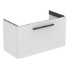Ideal Standard I.life S Compact Matt White Wall-mounted Bathroom Vanity Unit (H)44cm (W)80cm -Crystal Bathware ideal standard i life s compact matt white wall mounted bathroom vanity unit h 44cm w 80cm8014140503026 01c bq