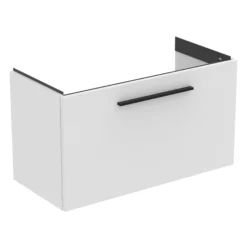 Ideal Standard I.life S Compact Matt White Wall-mounted Bathroom Vanity Unit (H)44cm (W)80cm