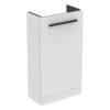 Ideal Standard I.life S Matt White Freestanding Bathroom Vanity Unit (H)74cm (W)41cm -Crystal Bathware ideal standard i life s matt white freestanding bathroom vanity unit h 74cm w 41cm8014140501916 01c bq