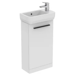 Ideal Standard I.life S Matt White Freestanding Bathroom Vanity Unit (H)74cm (W)41cm -Crystal Bathware ideal standard i life s matt white freestanding bathroom vanity unit h 74cm w 41cm8014140501916 03c bq