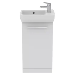 Ideal Standard I.life S Matt White Freestanding Bathroom Vanity Unit (H)74cm (W)41cm -Crystal Bathware ideal standard i life s matt white freestanding bathroom vanity unit h 74cm w 41cm8014140501916 05c bq
