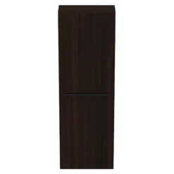 Ideal Standard I.life S Satin Coffee Oak Effect Single Wall-mounted Bathroom Cabinet (H)120cm (W)40cm -Crystal Bathware ideal standard i life s satin coffee oak effect single wall mounted bathroom cabinet h 120cm w 40cm8014140502883 03c bq