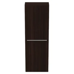 Ideal Standard I.life S Satin Coffee Oak Effect Single Wall-mounted Bathroom Cabinet (H)120cm (W)40cm -Crystal Bathware ideal standard i life s satin coffee oak effect single wall mounted bathroom cabinet h 120cm w 40cm8014140502883 04c bq
