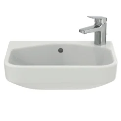 Ideal Standard I.life S White Rectangular Semi-recessed Basin (W)50cm 11 Ideal Standard I.life S White Rectangular Semi-recessed Basin (W)50cm -Crystal Bathware ideal standard i life s white rectangular semi recessed basin w 50cm5017830557043 05c bq