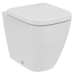 Ideal Standard I.life S White Standard Back To Wall Square Toilet Set With Soft Close Seat