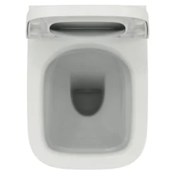 Ideal Standard I.life S White Standard Back To Wall Square Toilet Set With Soft Close Seat -Crystal Bathware ideal standard i life s white standard back to wall square toilet set with soft close seat5059340842240 03c BQ