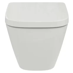 Ideal Standard I.life S White Wall Hung Toilet Pan With Soft Close Seat -Crystal Bathware ideal standard i life s white wall hung toilet pan with soft close seat5059340842325 04c BQ