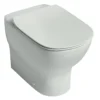 Ideal Standard Tesi White Back To Wall Toilet & Cistern With Soft Close Seat -Crystal Bathware ideal standard tesi white back to wall toilet cistern with soft close seat3663602367390 01c bq