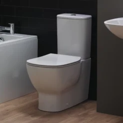 Ideal Standard Tesi White Back To Wall Toilet Set With Soft Close Seat -Crystal Bathware ideal standard tesi white back to wall toilet set with soft close seat3663602367420 01i bq