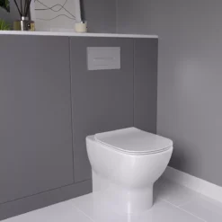 Ideal Standard Tesi White Back To Wall Toilet With Soft Close Seat -Crystal Bathware ideal standard tesi white back to wall toilet with soft close seat3663602367406 01i bq