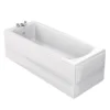 Ideal Standard Vue Acrylic Rectangular White Straight 2 Tap Hole Bath (L)1695mm (W)695mm 2 Ideal Standard Vue Acrylic Rectangular White Straight 2 Tap Hole Bath (L)1695mm (W)695mm -Crystal Bathware ideal standard vue acrylic rectangular white straight 2 tap hole bath l 1695mm w 695mm5017830426196 03c