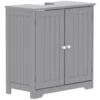 Lassic Rebecca Jones Matt Grey Double Sink Cabinet -Crystal Bathware lassic rebecca jones matt grey double sink cabinet5056326795316 01c
