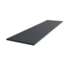 Matt Black Stone Effect Chamfered Straight Edge Solid Core Laminate Bathroom Worktop 1.2cm X 122cm -Crystal Bathware matt black stone effect chamfered straight edge solid core laminate bathroom worktop 1 2cm x 122cm5065012980073 01c bq