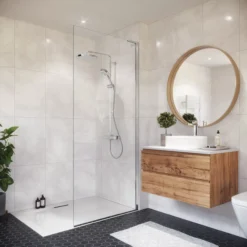 Mira Atom ERD Chrome Effect Shower -Crystal Bathware mira atom erd chrome effect shower5013181103571 02i