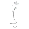 Mira Atom ERD Chrome Effect Shower -Crystal Bathware mira atom erd chrome effect shower5013181103571 03c bq