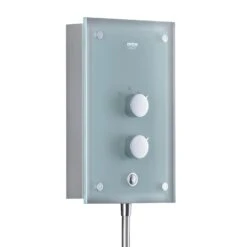 Mira Azora White Electric Shower, 9.8kW 19 Mira Azora White Electric Shower, 9.8kW -Crystal Bathware mira azora white electric shower 9 8kw5013181074314 02bq