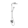 Mira Beacon Chrome Effect Rear Fed Shower -Crystal Bathware mira beacon chrome effect rear fed shower5013181113815 01c