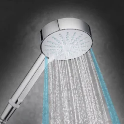 Mira Beat 4-spray Pattern Chrome Effect Shower Head -Crystal Bathware mira beat 4 spray pattern chrome effect shower head5013181070170 37c bq