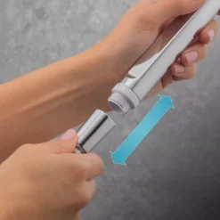 Mira Beat 4-spray Pattern Chrome Effect Shower Head -Crystal Bathware mira beat 4 spray pattern chrome effect shower head5013181070170 38c bq