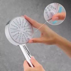 Mira Beat 4-spray Pattern Chrome Effect Shower Head -Crystal Bathware mira beat 4 spray pattern chrome effect shower head5013181070170 50c bq