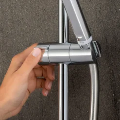 Mira Decor Dual Black Onyx Electric Shower, 10.8kW -Crystal Bathware mira decor dual black onyx electric shower 10 8kw5013181104745 01i bq