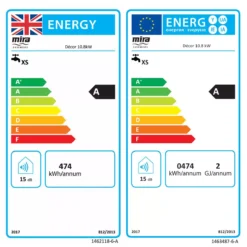 Mira Decor Dual Silver Effect Electric Shower, 10.8kW -Crystal Bathware mira decor dual silver effect electric shower 10 8kw5013181104714 EUP EN