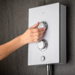 Mira Decor Dual White Electric Shower, 10.8kW 36 Mira Decor Dual White Electric Shower, 10.8kW -Crystal Bathware mira decor dual white electric shower 10 8kw5013181104776 06i bq