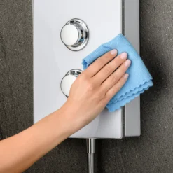 Mira Decor Dual White Electric Shower, 10.8kW 40 Mira Decor Dual White Electric Shower, 10.8kW -Crystal Bathware mira decor dual white electric shower 10 8kw5013181104776 11i bq