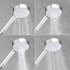 Mira Decor Silver Effect Electric Shower, 9.5kW -Crystal Bathware mira decor silver effect electric shower 9 5kw5013181104707 21c bq