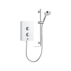 Mira Decor White Electric Shower, 9.5kW