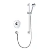 Mira Minilite 4-spray Pattern Chrome Effect Thermostatic Mixer Shower -Crystal Bathware mira minilite 4 spray pattern chrome effect thermostatic mixer shower5013181087123 01bq