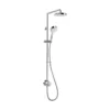 Mira Minimal Chrome Effect Rear Fed Shower Kit -Crystal Bathware mira minimal chrome effect rear fed shower kit5013181113808 01c bq