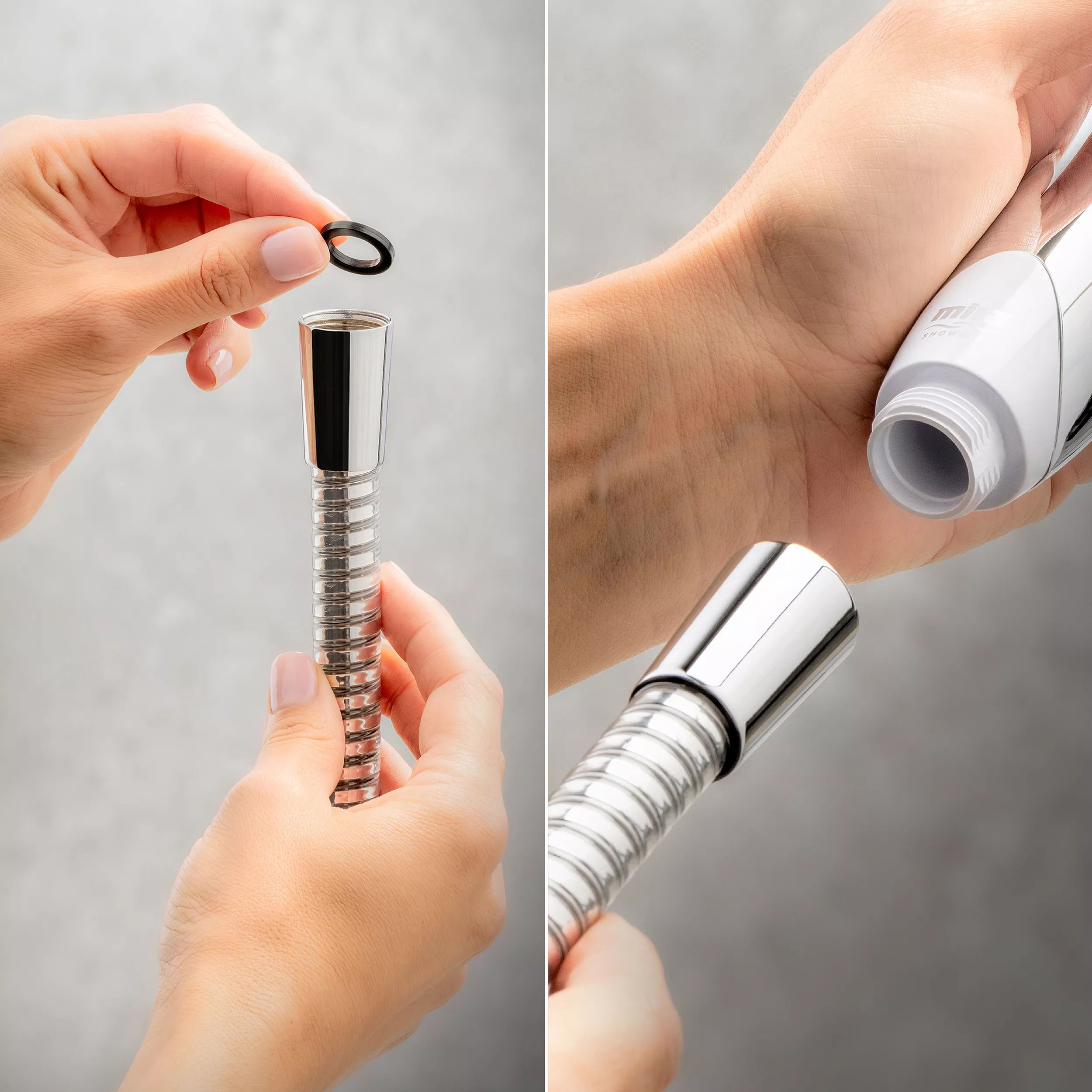 Mira Nectar 4-spray Pattern Chrome Effect Shower Head 10 Mira Nectar 4-spray Pattern Chrome Effect Shower Head - Image 8